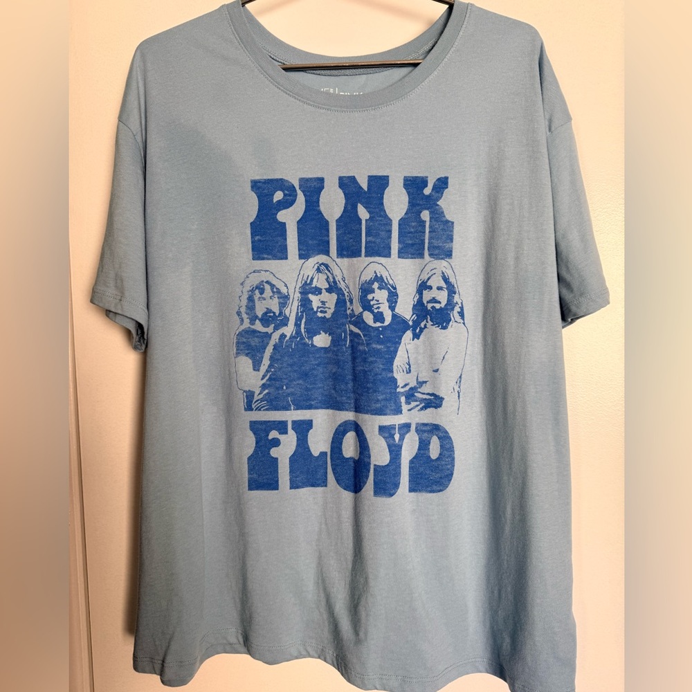 Pink Floyd Gray Graphic Tee